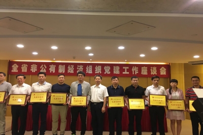 喜報(bào)—— 集團(tuán)黨委榮獲廣東省非公經(jīng)濟(jì)組織“先進(jìn)黨組織”榮譽(yù)稱(chēng)號(hào)